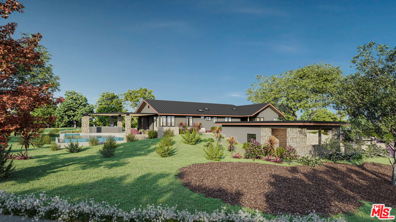 25755 Piuma Road Calabasas, CA 91302 - Photo 3 of 7 a front view of a house with garden