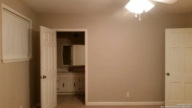 a view of hallway with washer and dryer