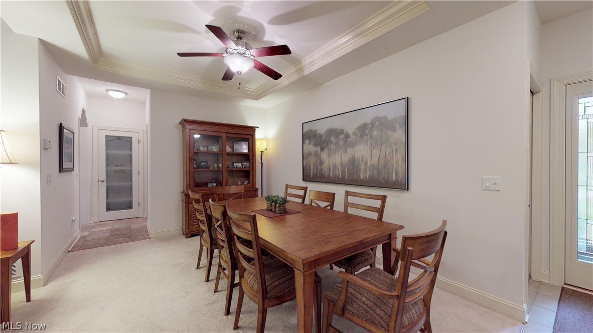 1195 Singleton Akron, OH 44321 - Photo 11 of 28 Formal Dining area for those family gatherings. Two more leaves lets this open up to hallway for a really large group of family/friends!
