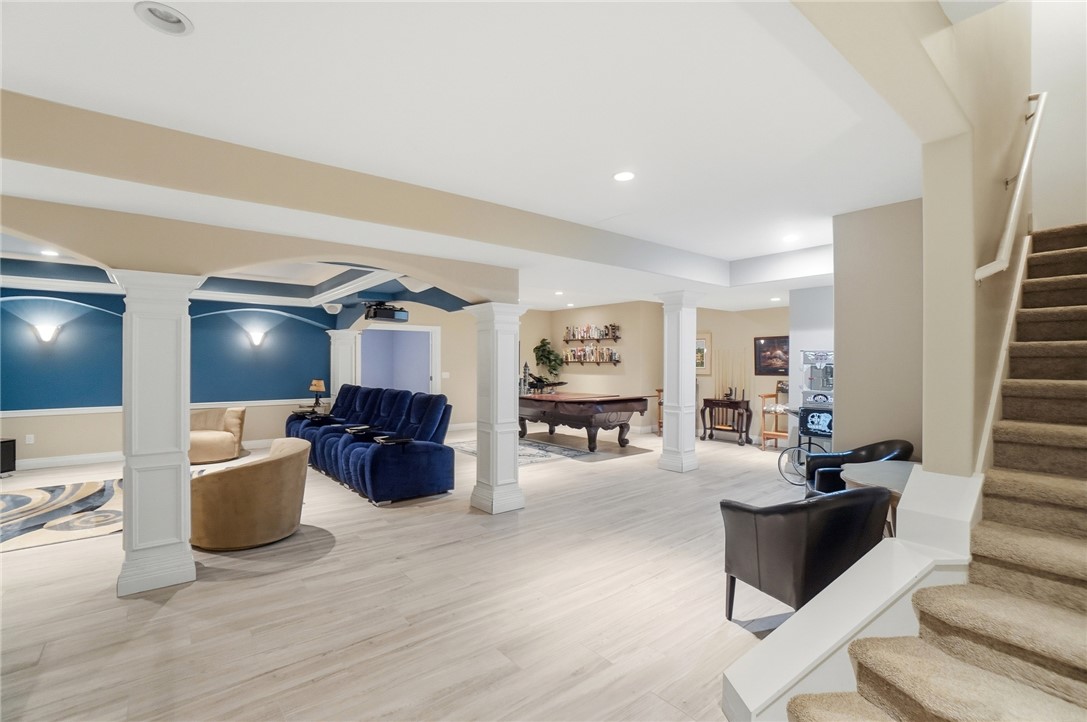 472 Timber Walk Court Springboro, OH 45066 - Photo 35 of 86 This expansive media room features multiple zones for entertainment and leisure.