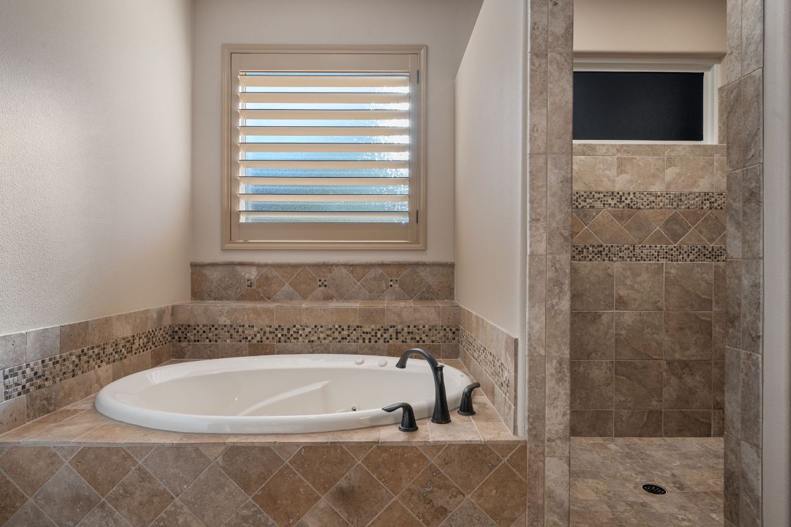 204 Overlook Court Georgetown, TX 78628 - Photo 20 of 35 Walk in Shower has full body sprays