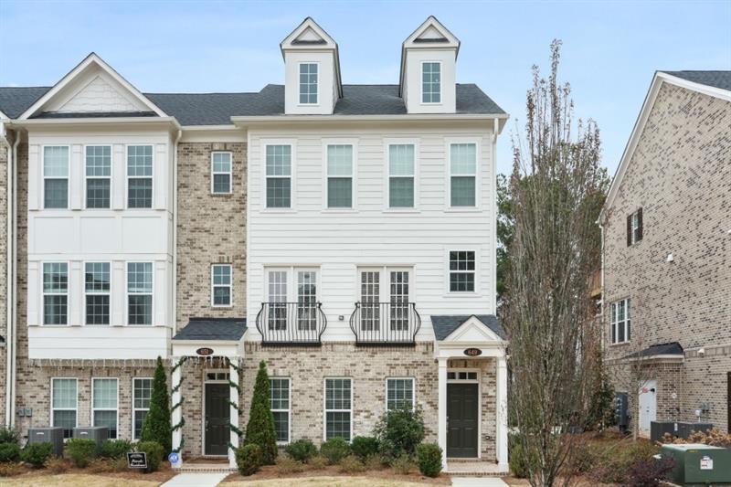 649 Hanlon Way Alpharetta, GA 30009 - Photo 1 of 1 Beautiful end-unit opportunity in the Walk at Braeden, only 1/2 a mile from Avalon.