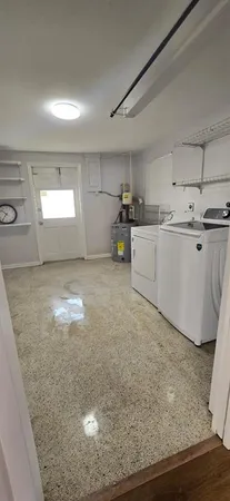a view of a storage & utility room