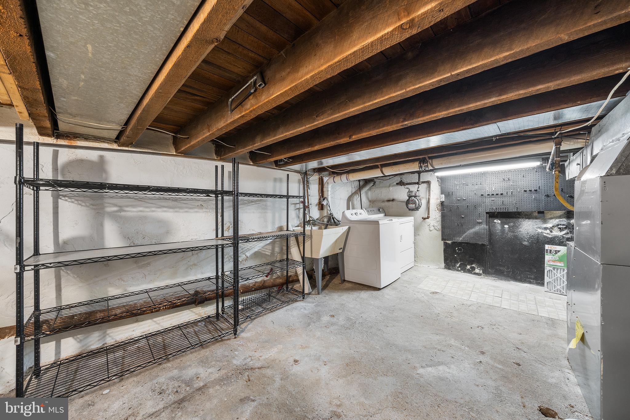 4 Rainey Court Philadelphia, PA 19103 - Photo 34 of 35 Spacious basement with utility potential.