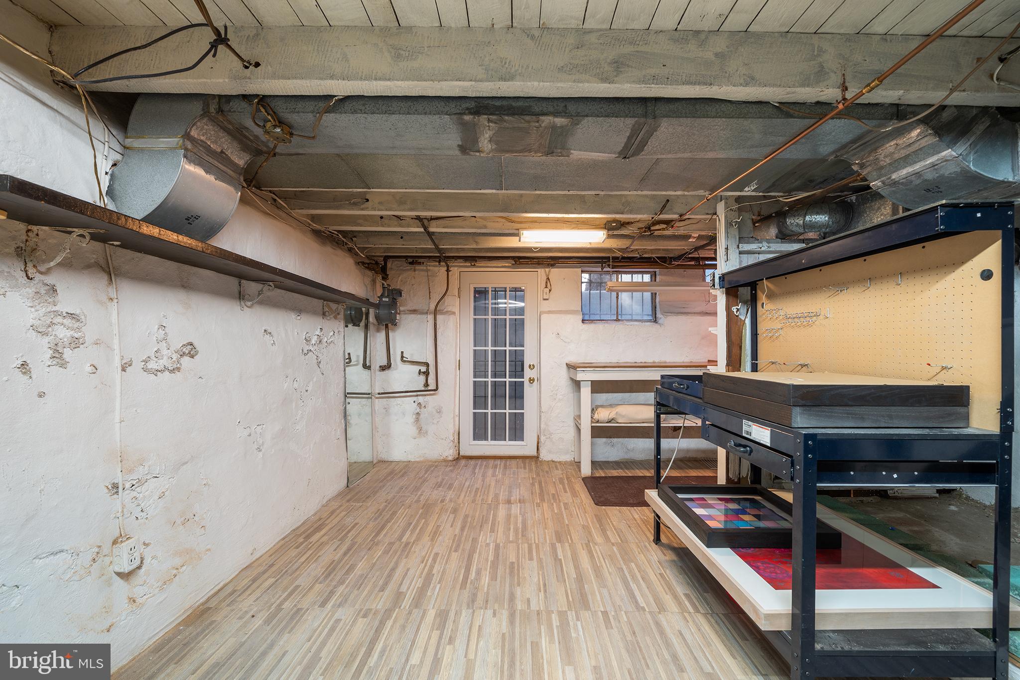 4 Rainey Court Philadelphia, PA 19103 - Photo 35 of 35 Spacious basement with potential for creativity.