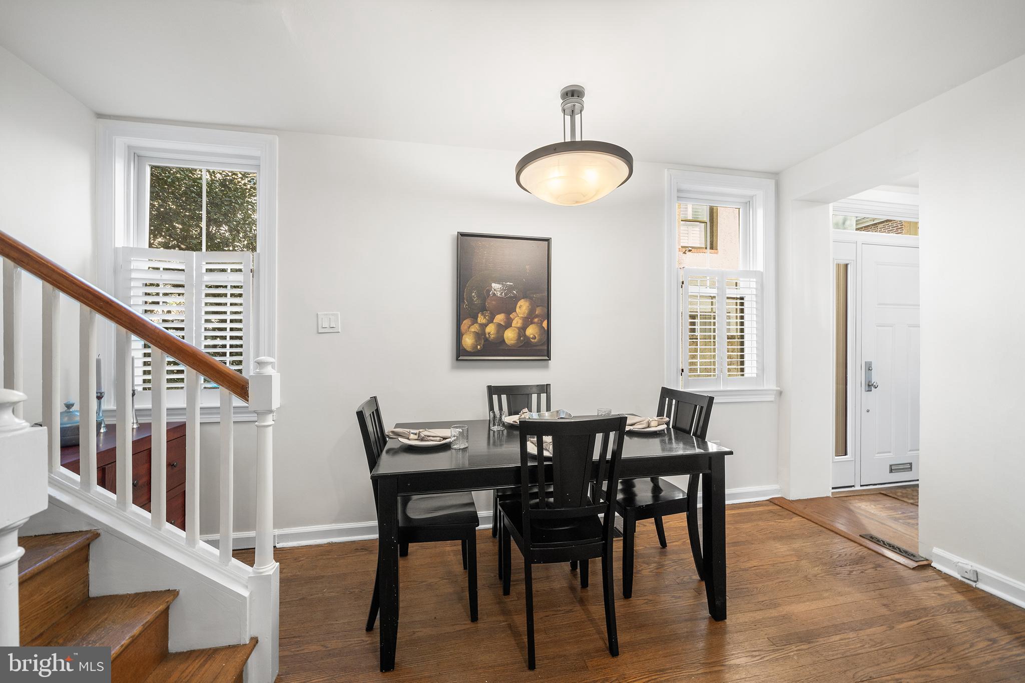 4 Rainey Court Philadelphia, PA 19103 - Photo 10 of 35 Bright dining area with inviting ambiance.