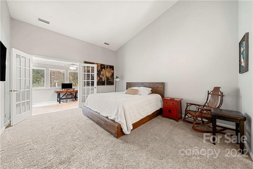 32 Old Post Road Clover, SC 29710 - Photo 12 of 45 a bed room with a bed and a chair
