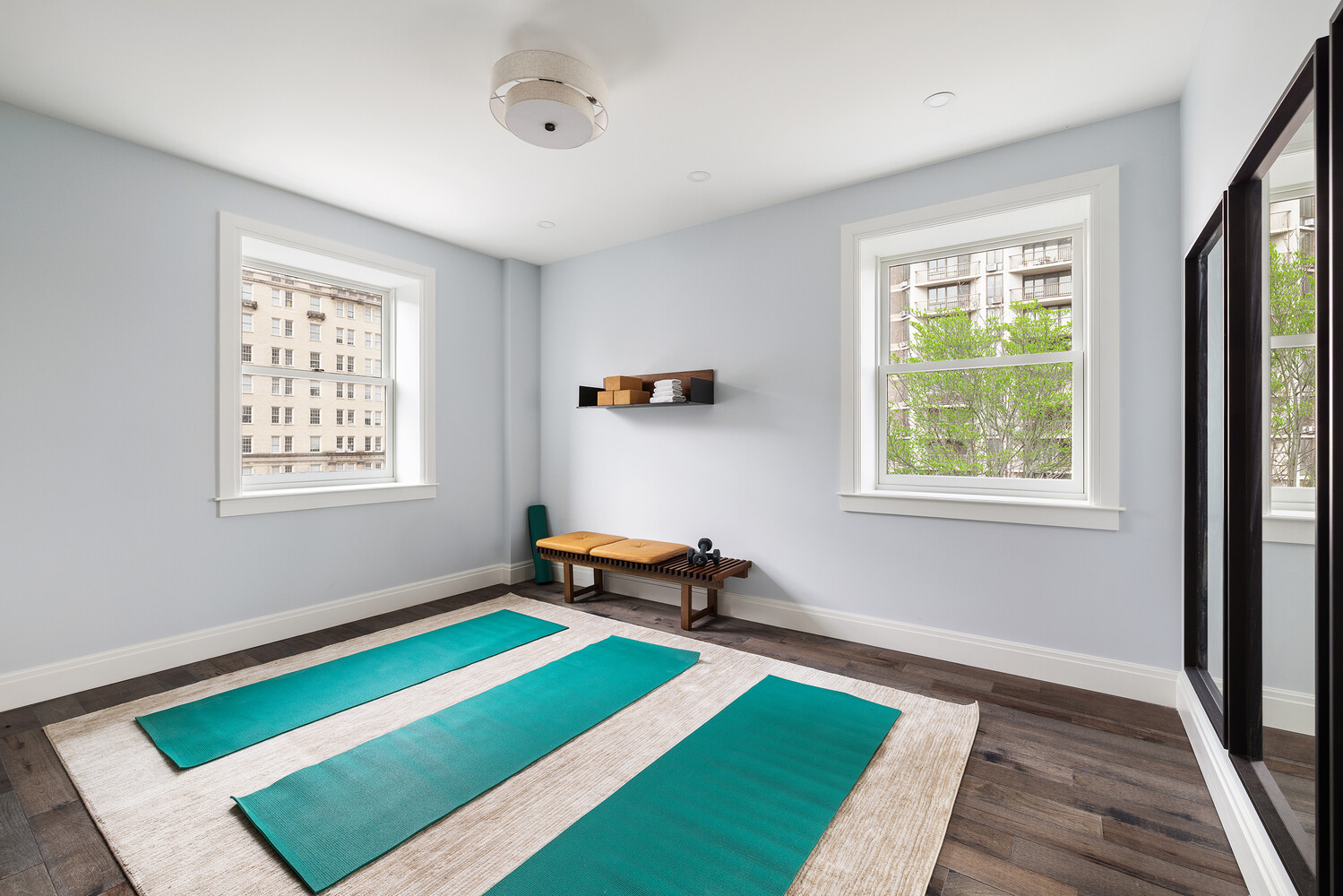 1 Monroe Place Brooklyn, NY 11201 - Photo 27 of 31 a room with window and a table