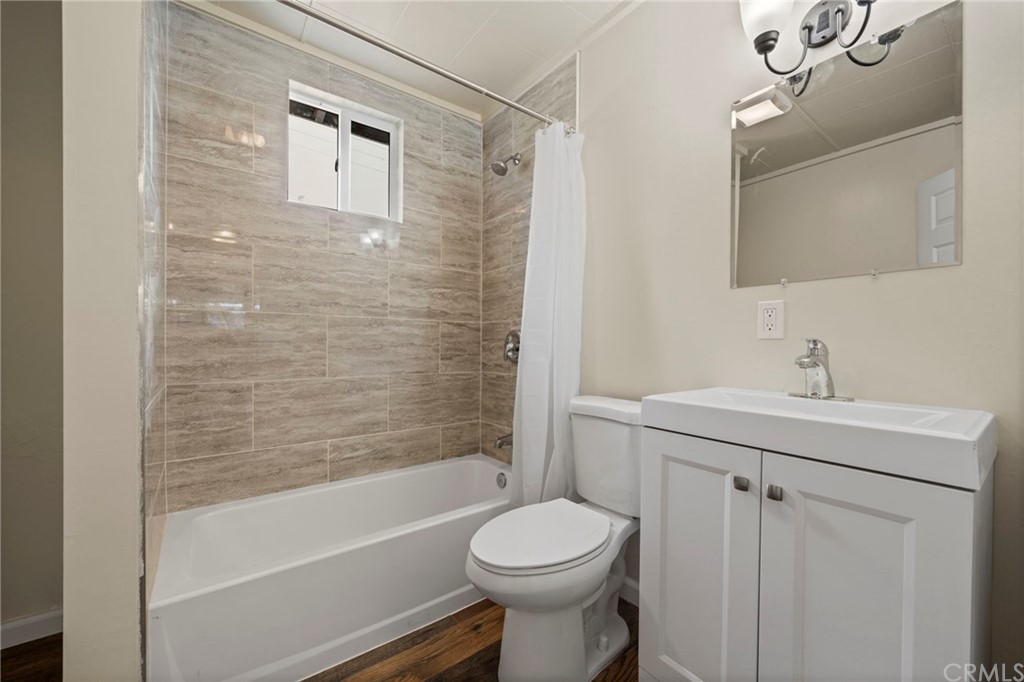 6436 Old Highway 53 Clearlake, CA 95422 - Photo 11 of 27 a bathroom with a sink toilet and shower