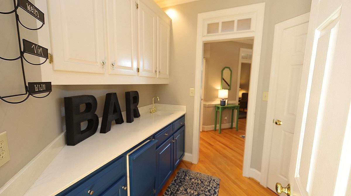 7525 Rainwater Road Raleigh, NC 27615 - Photo 10 of 30 Wet Bar off the Family Room /Kitchen