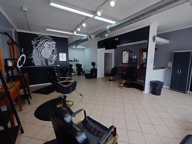 a area with furniture