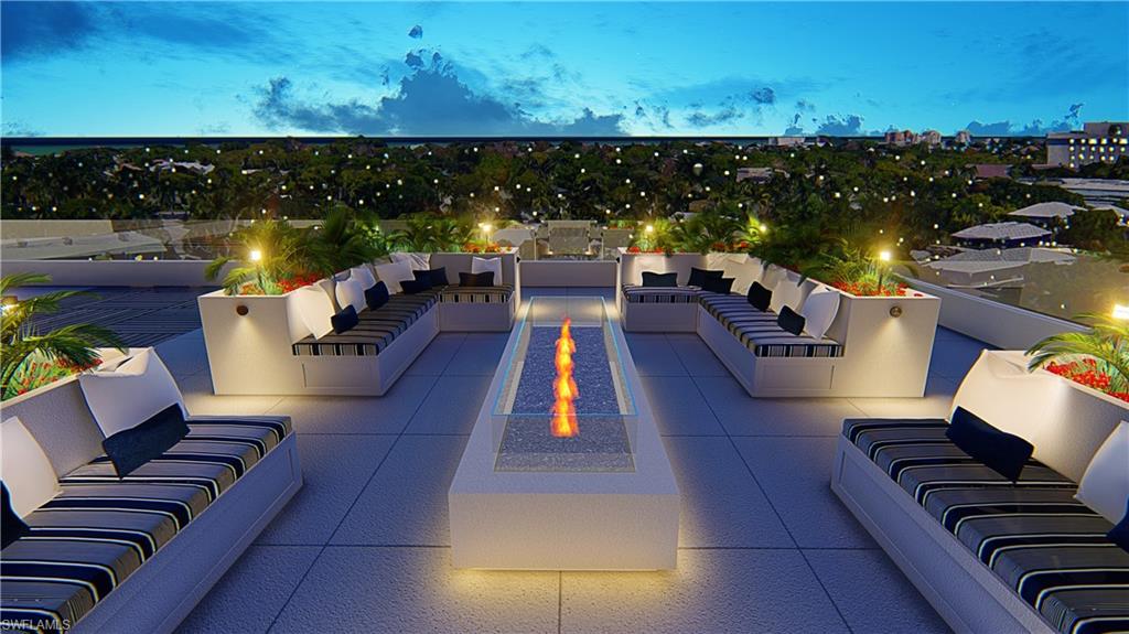 850 Central Avenue, Unit 209 Naples, FL 34102 - Photo 11 of 11 a view of roof deck with seating space