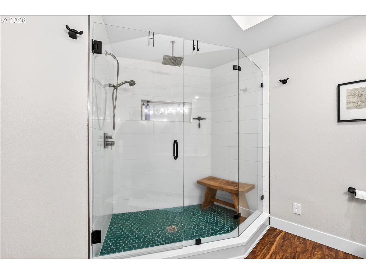 29009 Southwest Burkhalter Road Hillsboro, OR 97123 - Photo 18 of 48 a view of a bathroom with a shower
