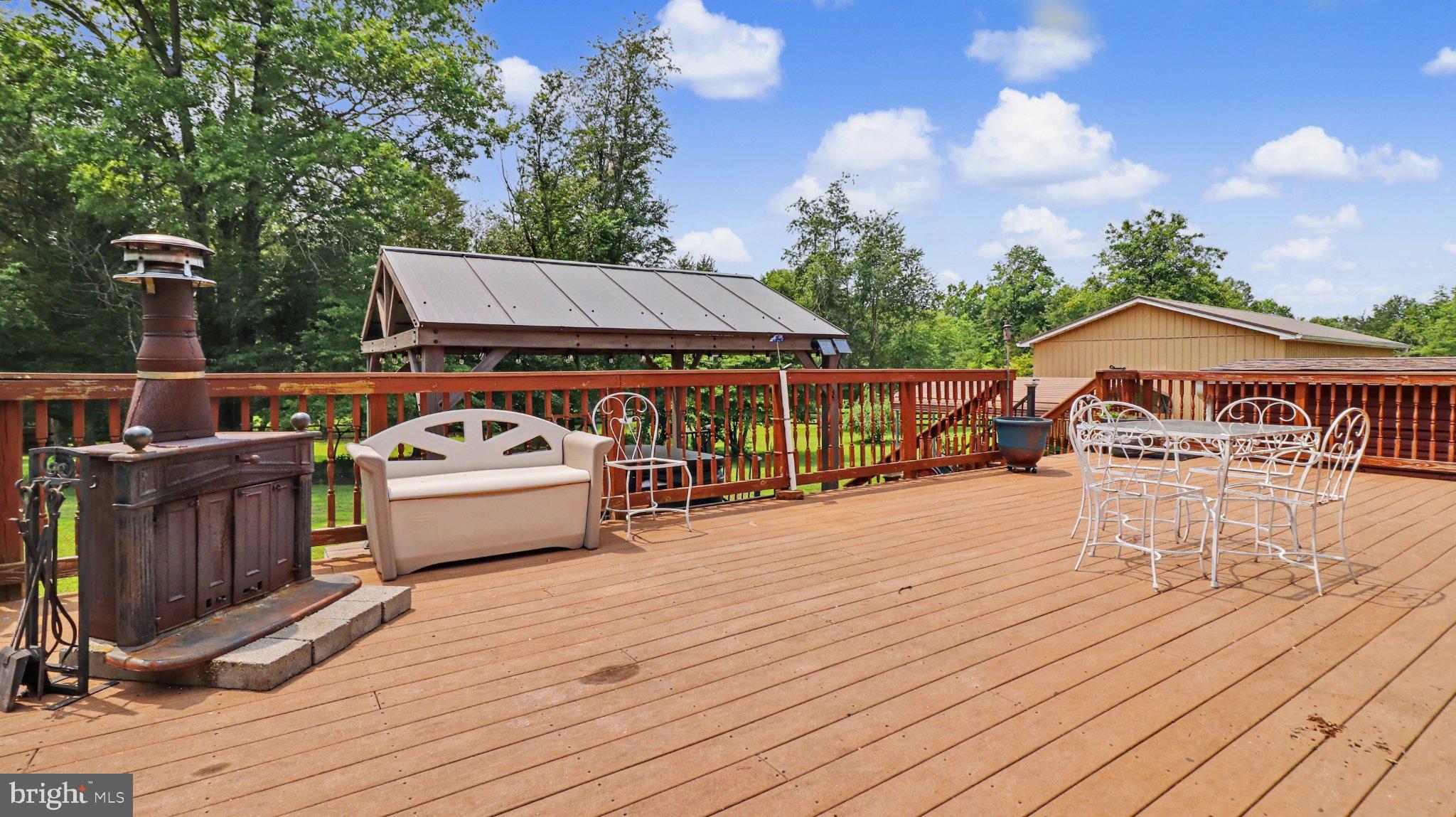 2113 Courthouse Road Catlett, VA 20119 - Photo 22 of 87 Spacious deck with serene views.
