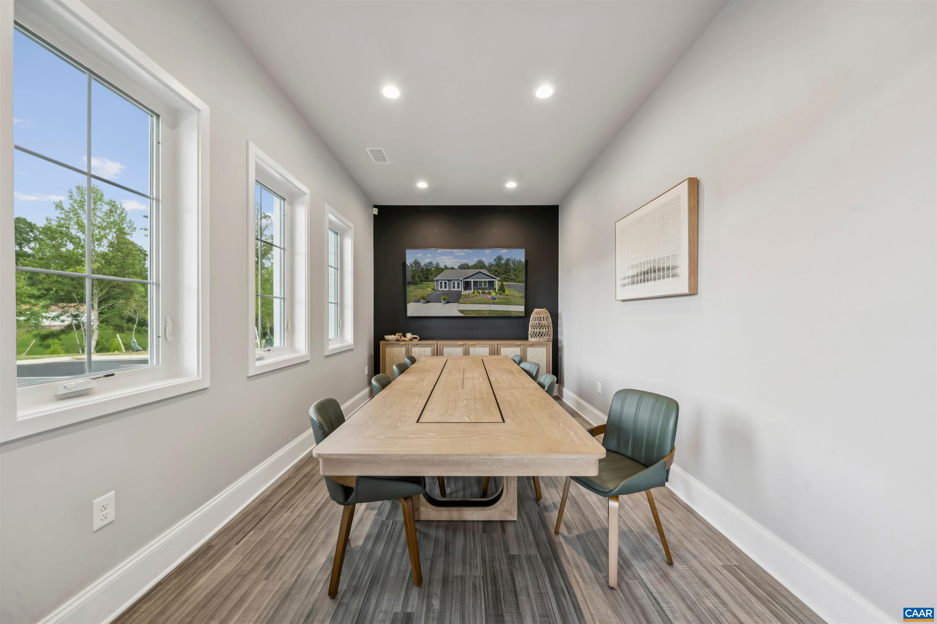 Tbd Tbd Trailfork Road, Unit LOT 98 Barboursville, VA 22923 - Photo 30 of 40 a view of a dining room with furniture window and wooden floor