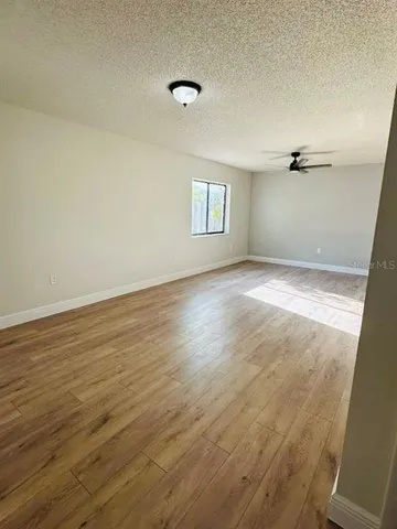 wooden floor in a room