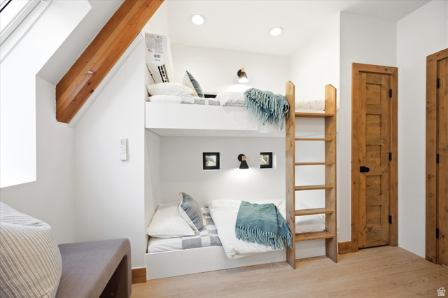 1833 Pine Loop Road Coalville, UT 84017 - Photo 17 of 26 Built-in bunk beds with integrated ladder and individual reading lights