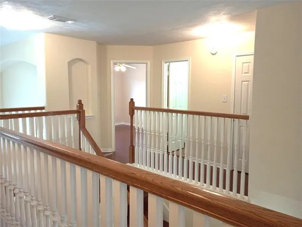 a view of a balcony