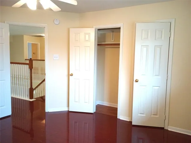 wooden floor in an empty room