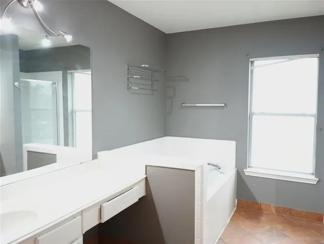 a room with a window