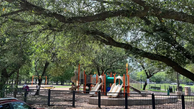 a view of outdoor space with garden and entertaining space