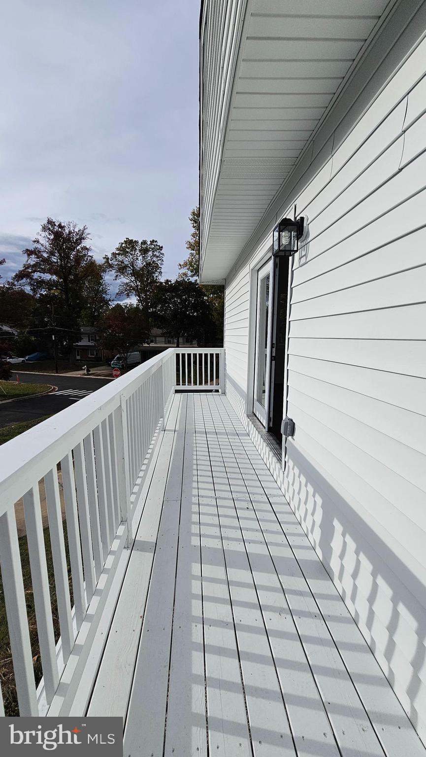 1407 Northcrest Drive Silver Spring, MD 20904 - Photo 37 of 77 Main suite deck, balcony