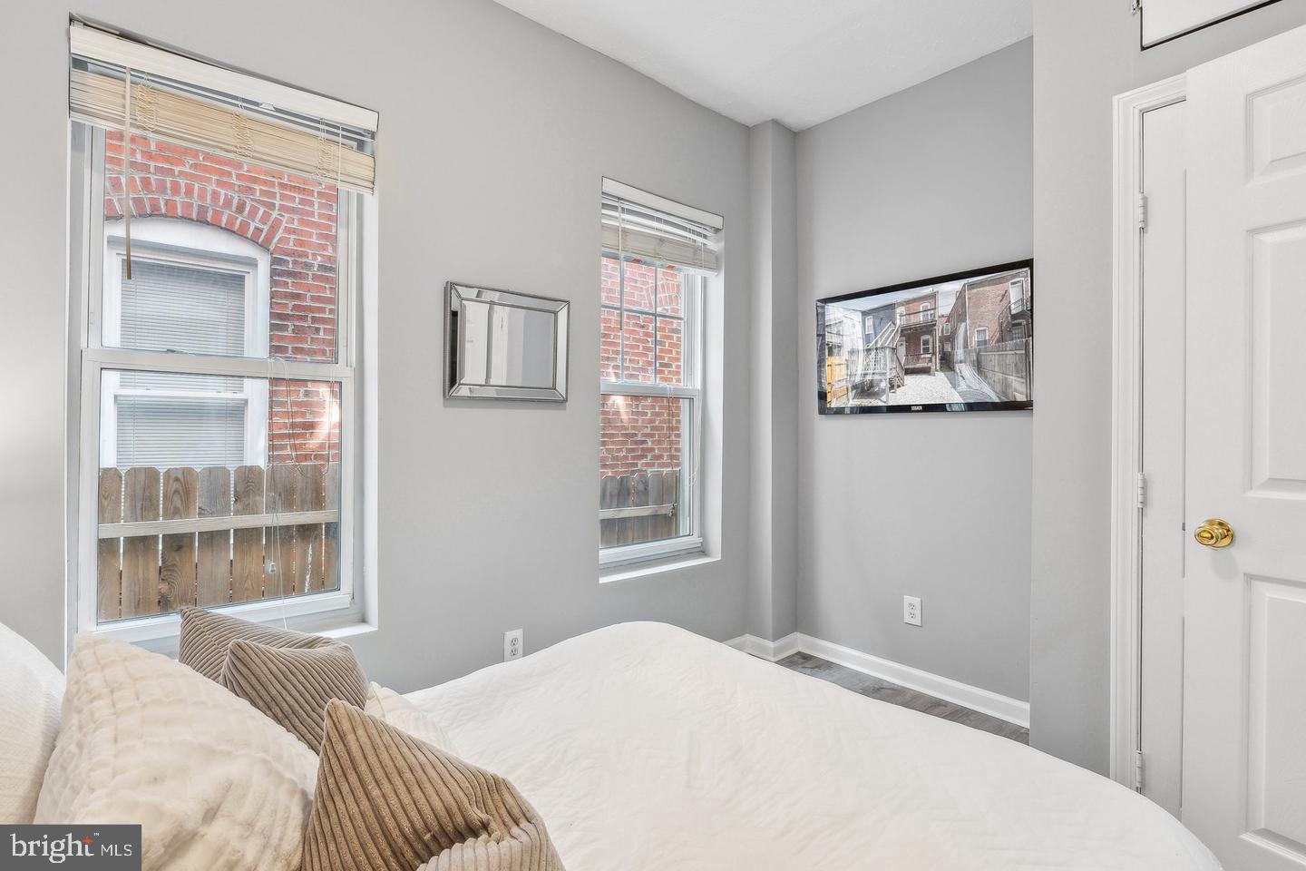 1267 Morse Street Northeast Washington, DC 20002 - Photo 12 of 14 Bright and airy bedroom with modern touches.