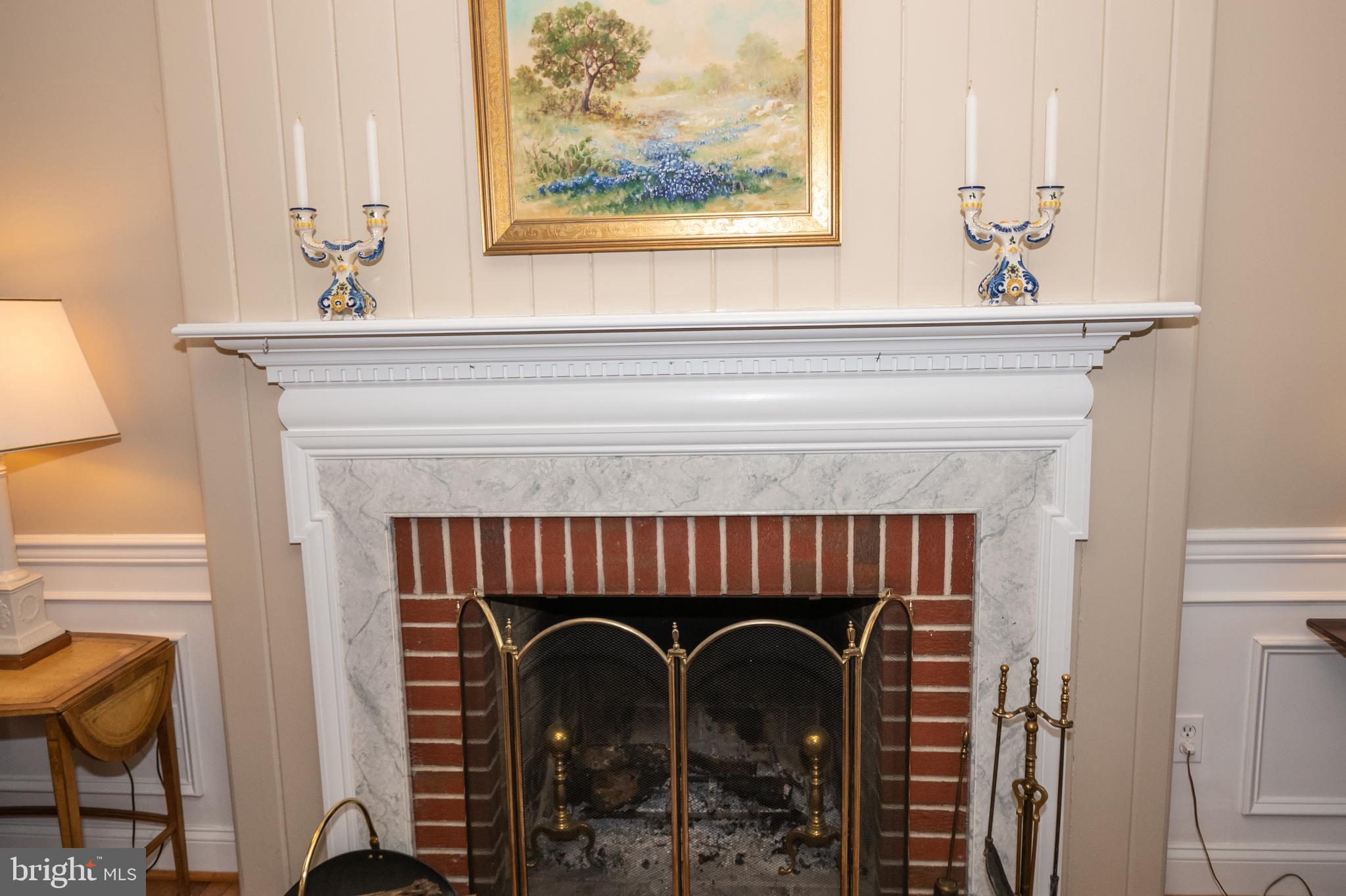 540 Ashland Ridge Road Hockessin, DE 19707 - Photo 10 of 30 Wood burning formal fireplace