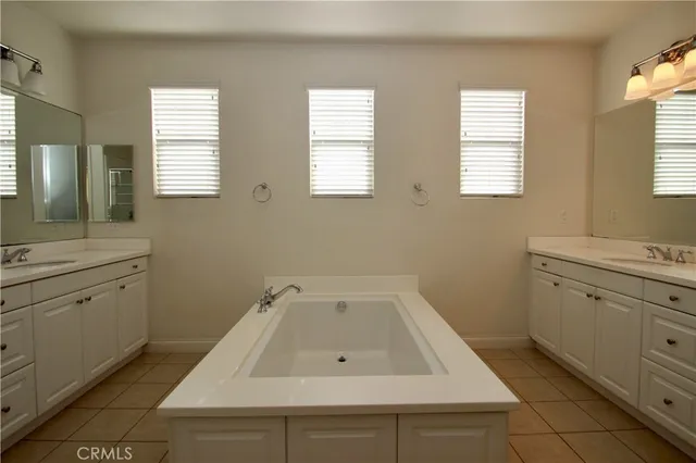 a view of a room with a window