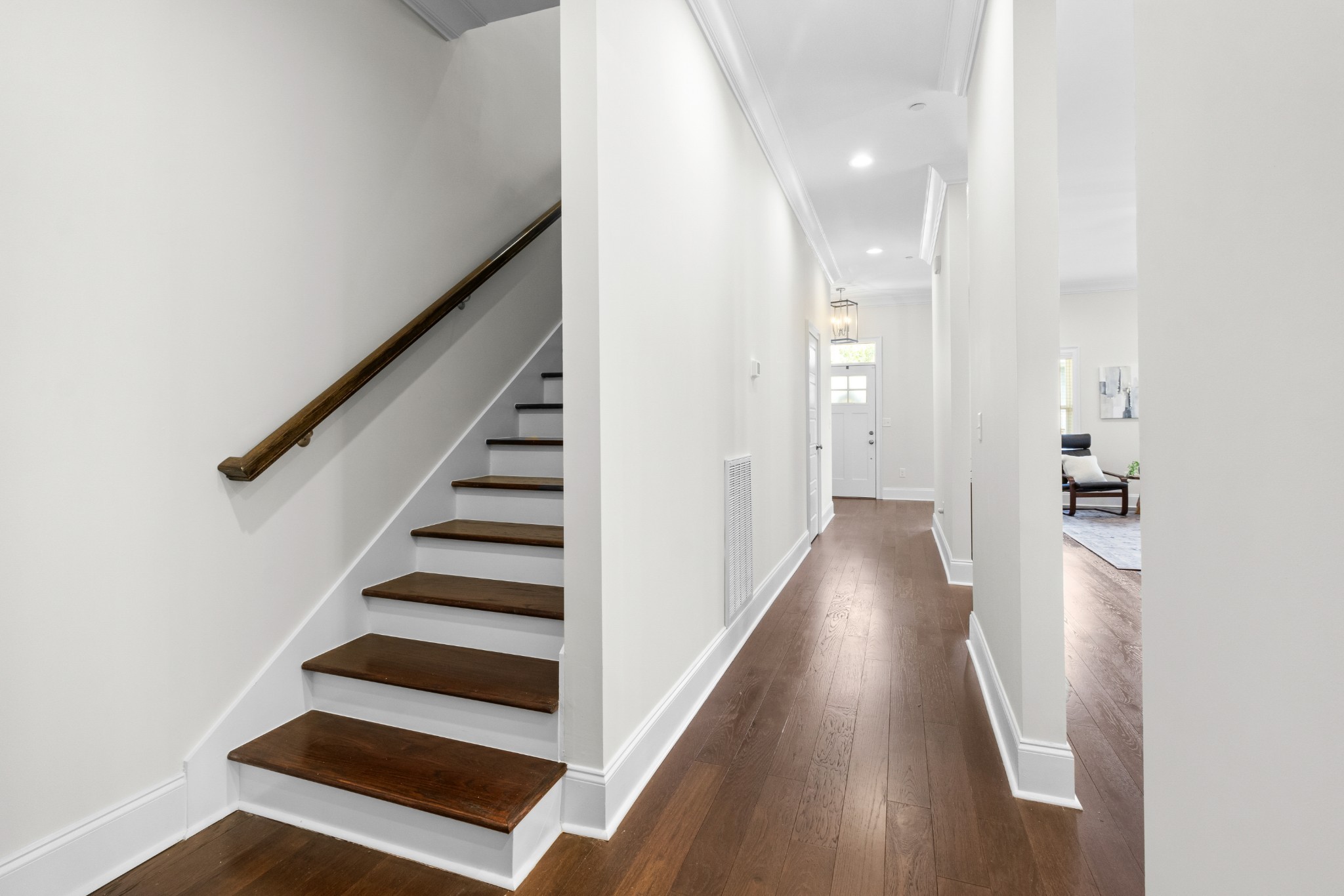 725 Centre Street Pleasant View, TN 37146 - Photo 24 of 44 a view of a hallway with wooden floor and entryway