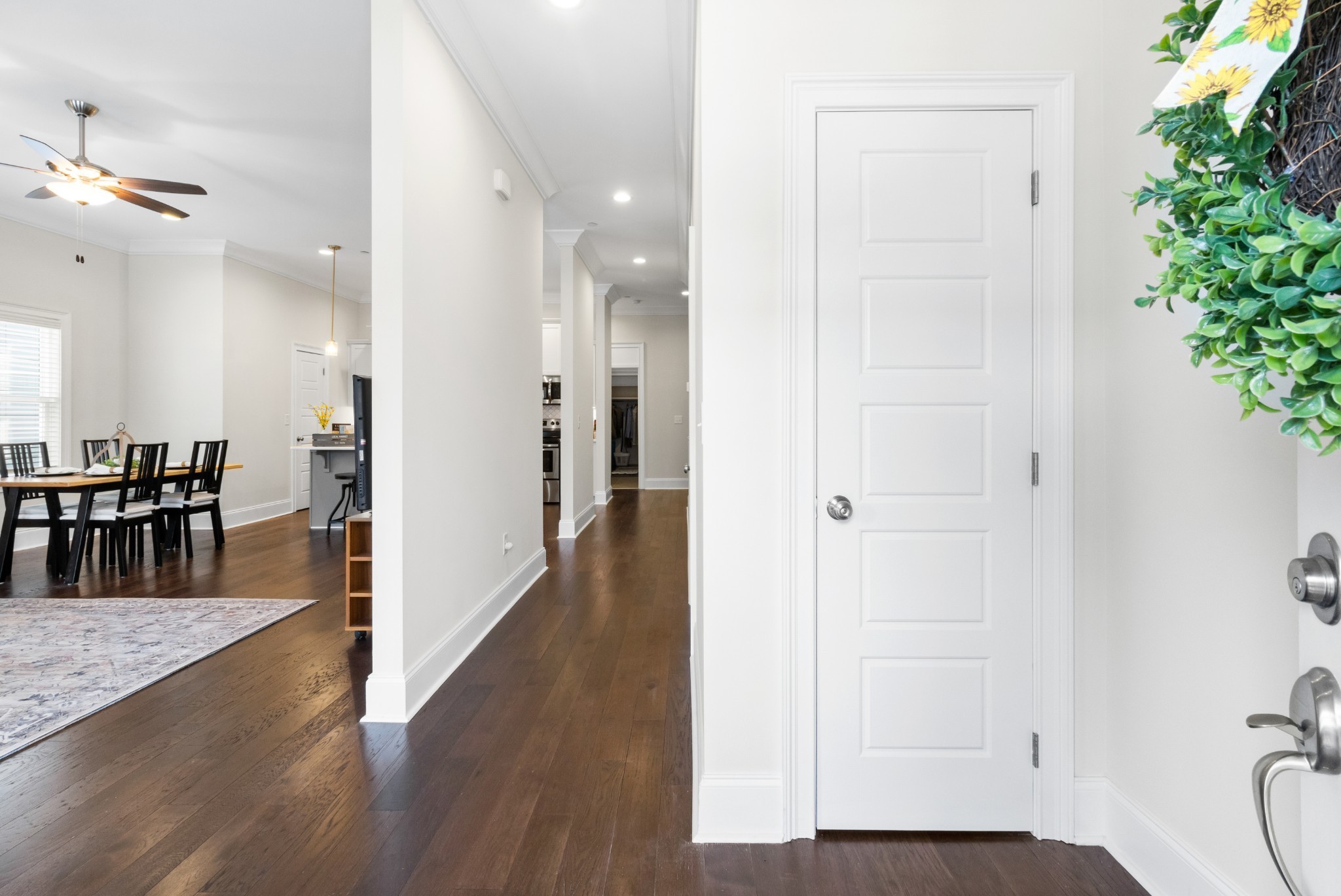 725 Centre Street Pleasant View, TN 37146 - Photo 6 of 44 an entryway space with wooden floor and potted plants