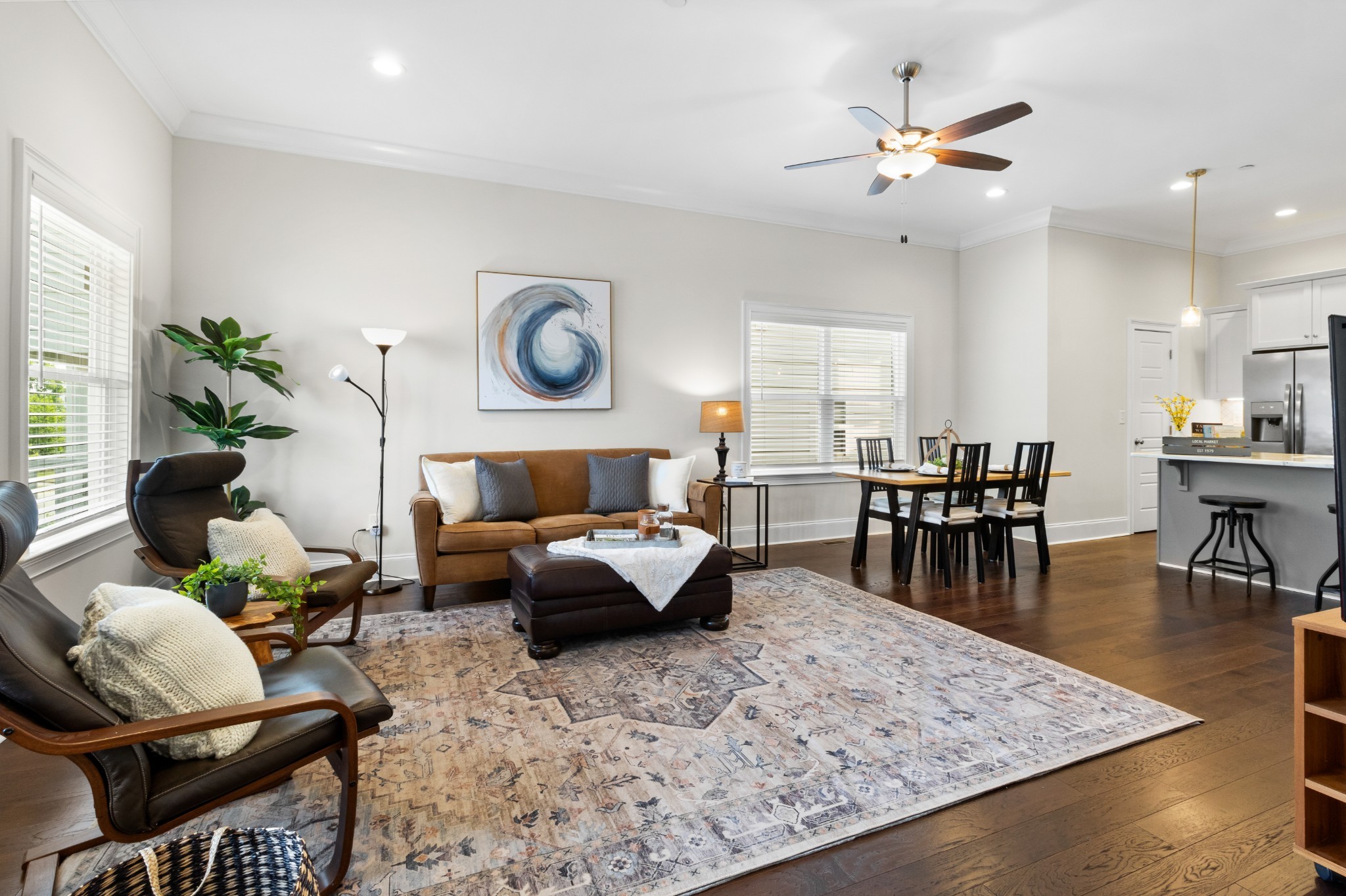 725 Centre Street Pleasant View, TN 37146 - Photo 8 of 44 a living room with furniture and wooden floor