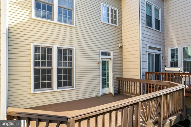 a view of a house with deck