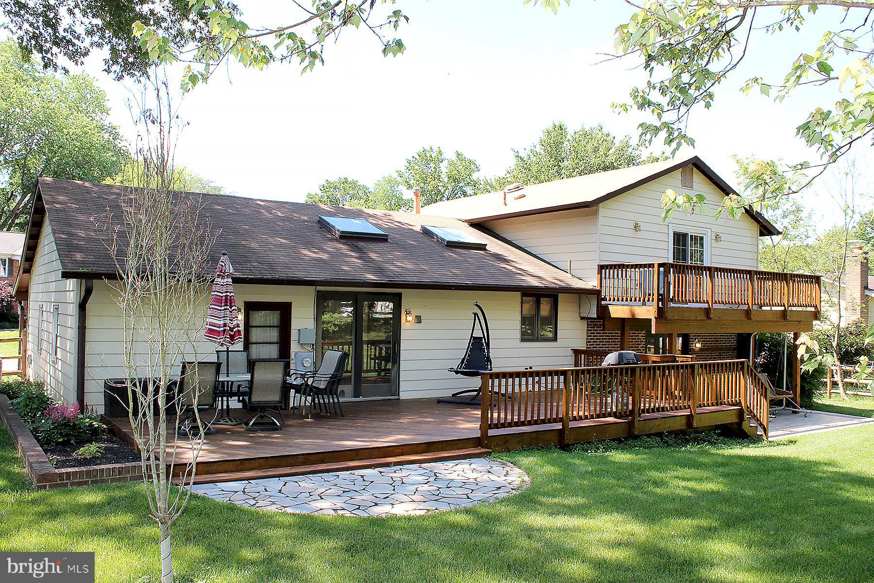 1812 Hopefield Road Silver Spring, MD 20905 - Photo 3 of 37 Rear View of Custom Decks & Patios