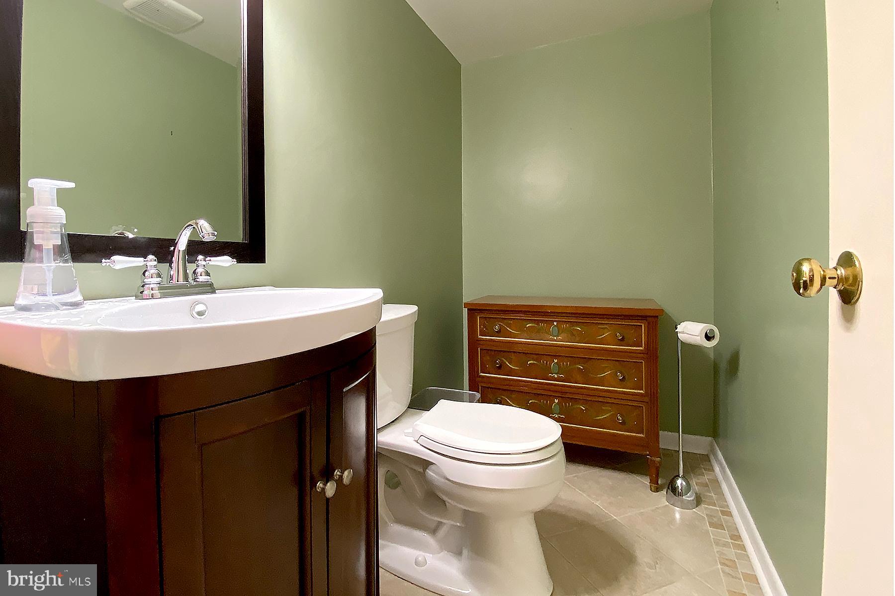 1812 Hopefield Road Silver Spring, MD 20905 - Photo 23 of 37 Upgraded Powder Rm off of Family Room