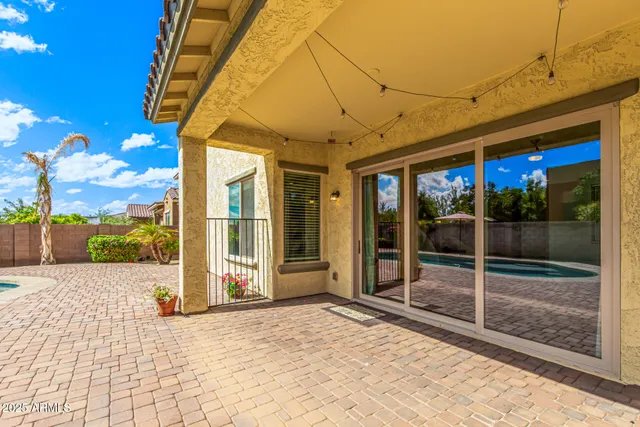 a view of outdoor space with porch and entertaining space