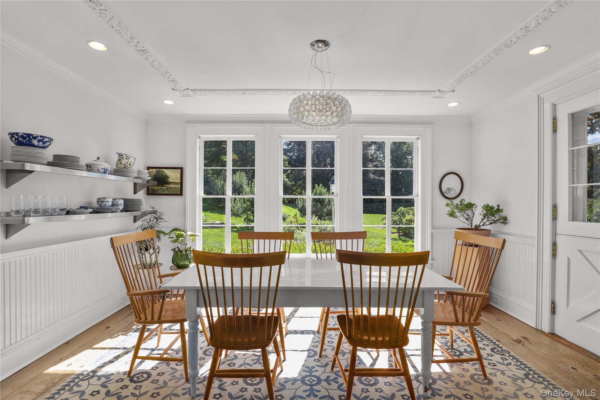 21 Katonahs Wood Road Katonah, NY 10536 - Photo 15 of 34 a view of a dining room with furniture window and outside view