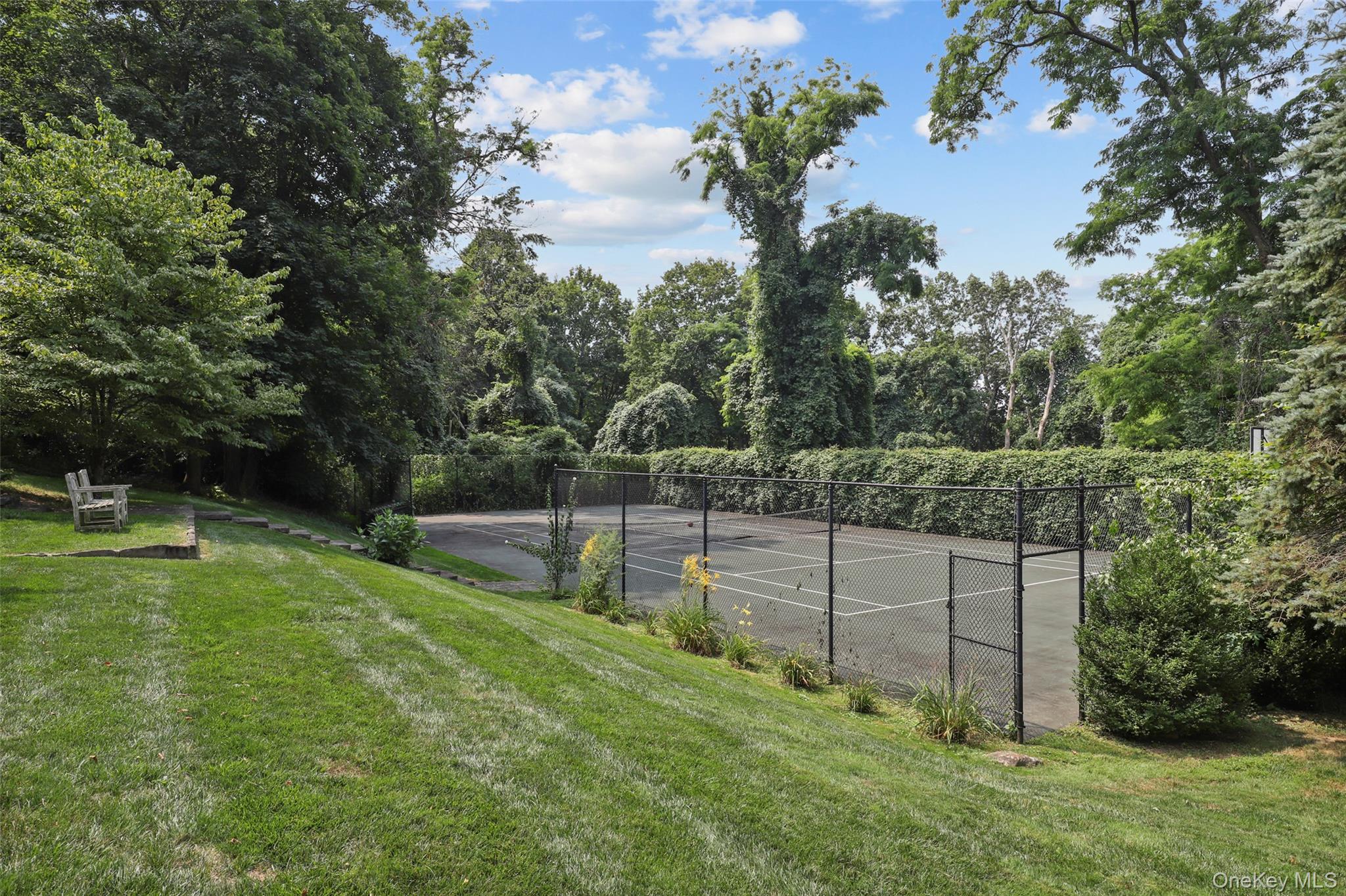 21 Katonahs Wood Road Katonah, NY 10536 - Photo 5 of 34 a view of a backyard with large trees