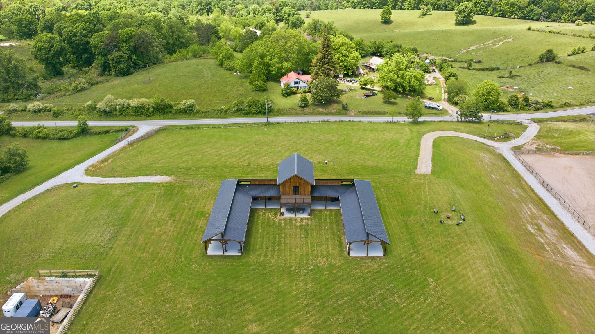 5134 Highway 17 Clarkesville, GA 30523 - Photo 88 of 96 Expansion for numerous horse stalls and surrounding acreage supports growth for boarding (income production) or your own pleasure