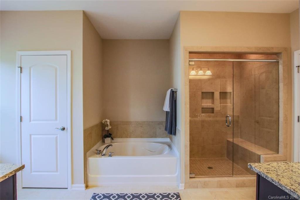 3142 Amaranth Drive, Unit 481 Fort Mill, SC 29708 - Photo 22 of 24 a bathroom with a tub shower sink and vanity