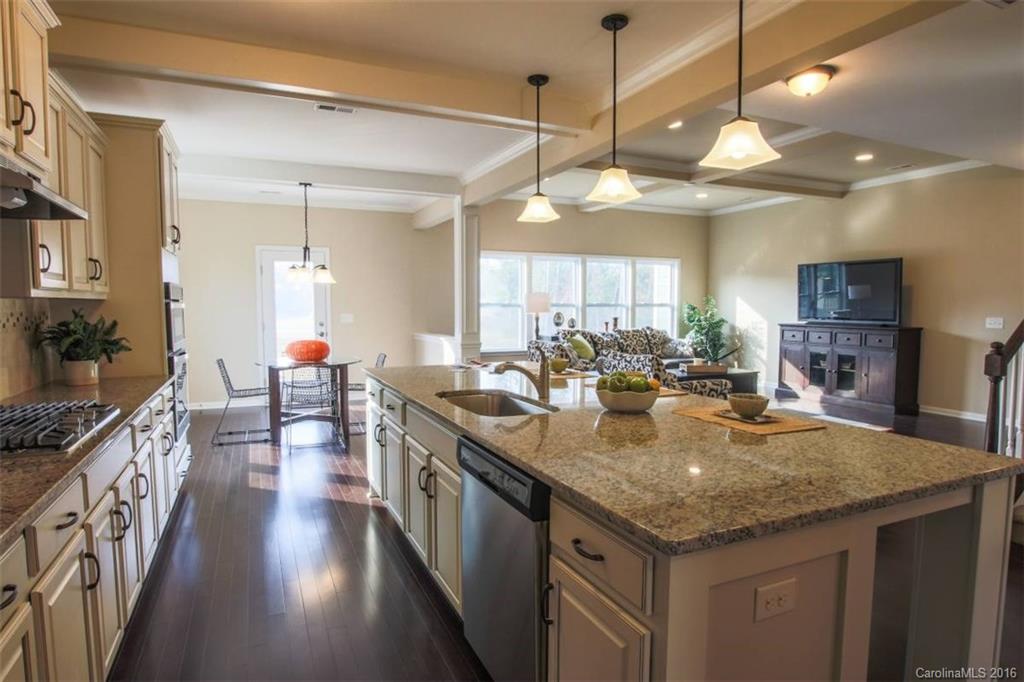 3142 Amaranth Drive, Unit 481 Fort Mill, SC 29708 - Photo 9 of 24 a kitchen with granite countertop a sink a counter space appliances and cabinets