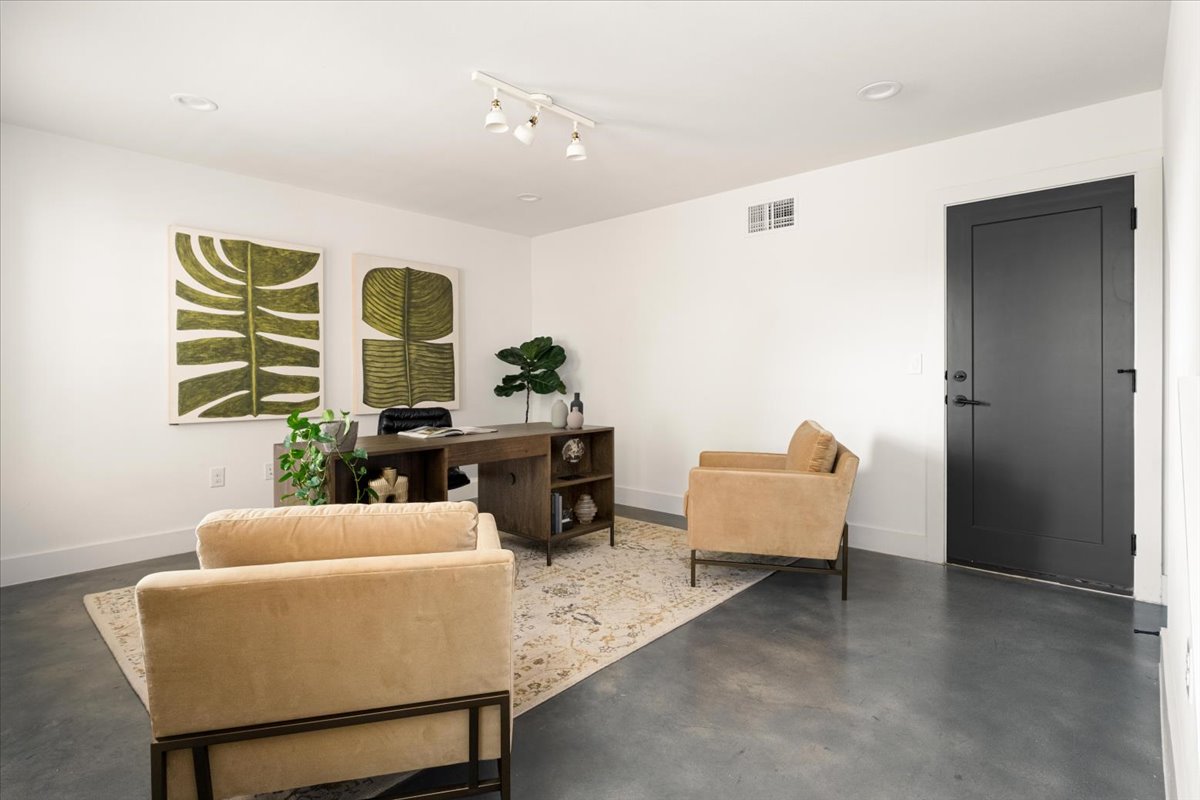 3700 Clawson Road, Unit 301 Austin, TX 78704 - Photo 14 of 35 Entrance to the attached garage (door on the right)