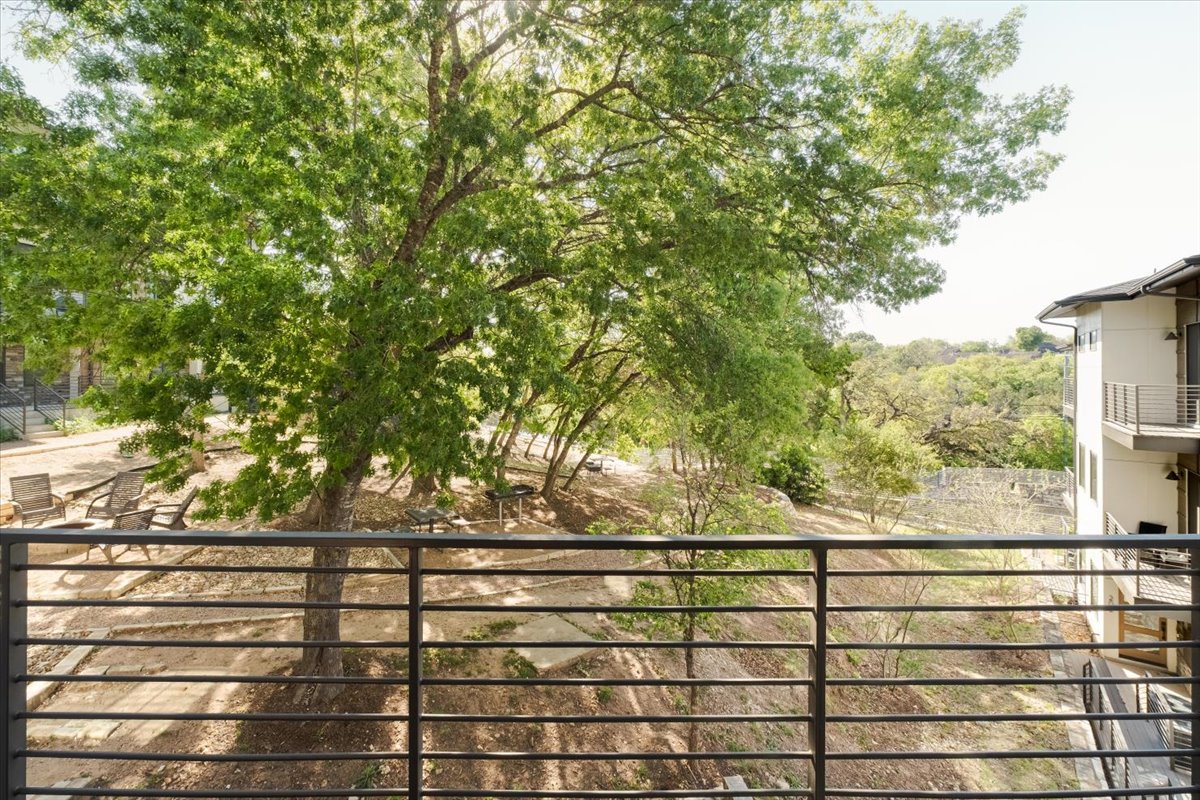 3700 Clawson Road, Unit 301 Austin, TX 78704 - Photo 33 of 35 View of from living room balcony