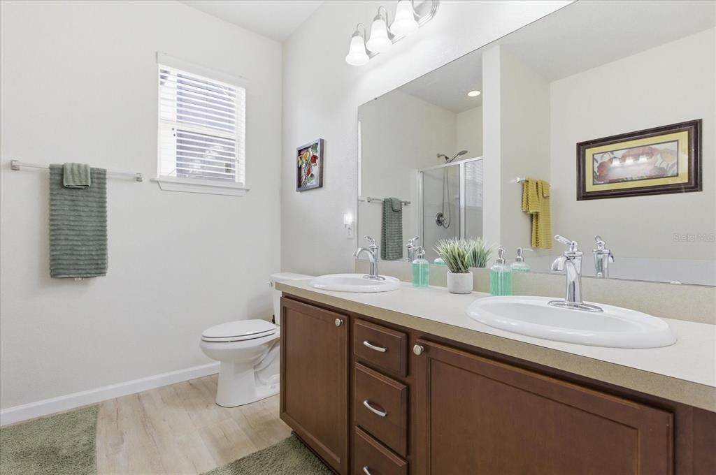 20900 Oldenburg Loop Mount Dora, FL 32757 - Photo 23 of 44 a bathroom with a toilet sink and mirror
