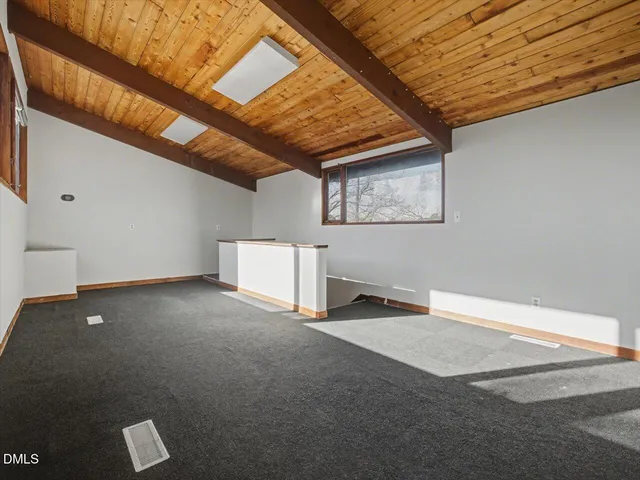 a view of a yard with an outdoor space