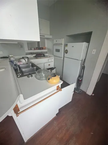 a room with storage and utility