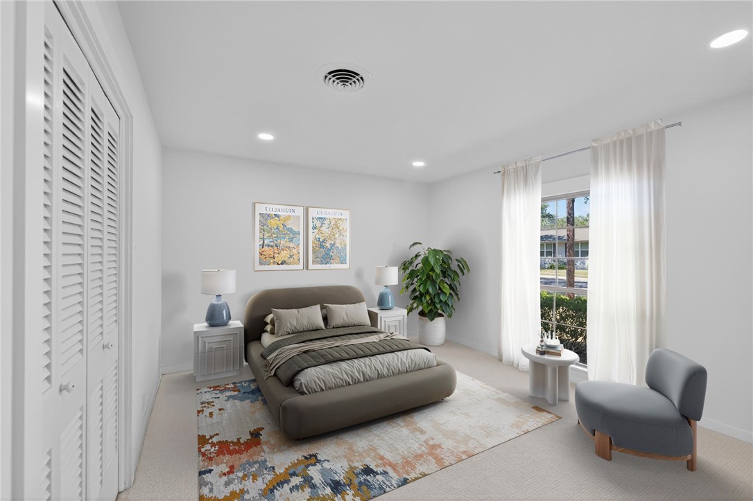 126 Rainbow Lane Corpus Christi, TX 78411 - Photo 32 of 40 a living room with furniture and a large window