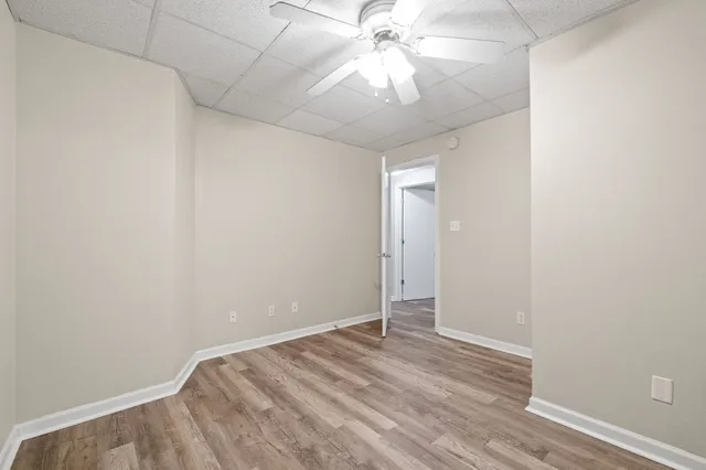 wooden floor in an empty room