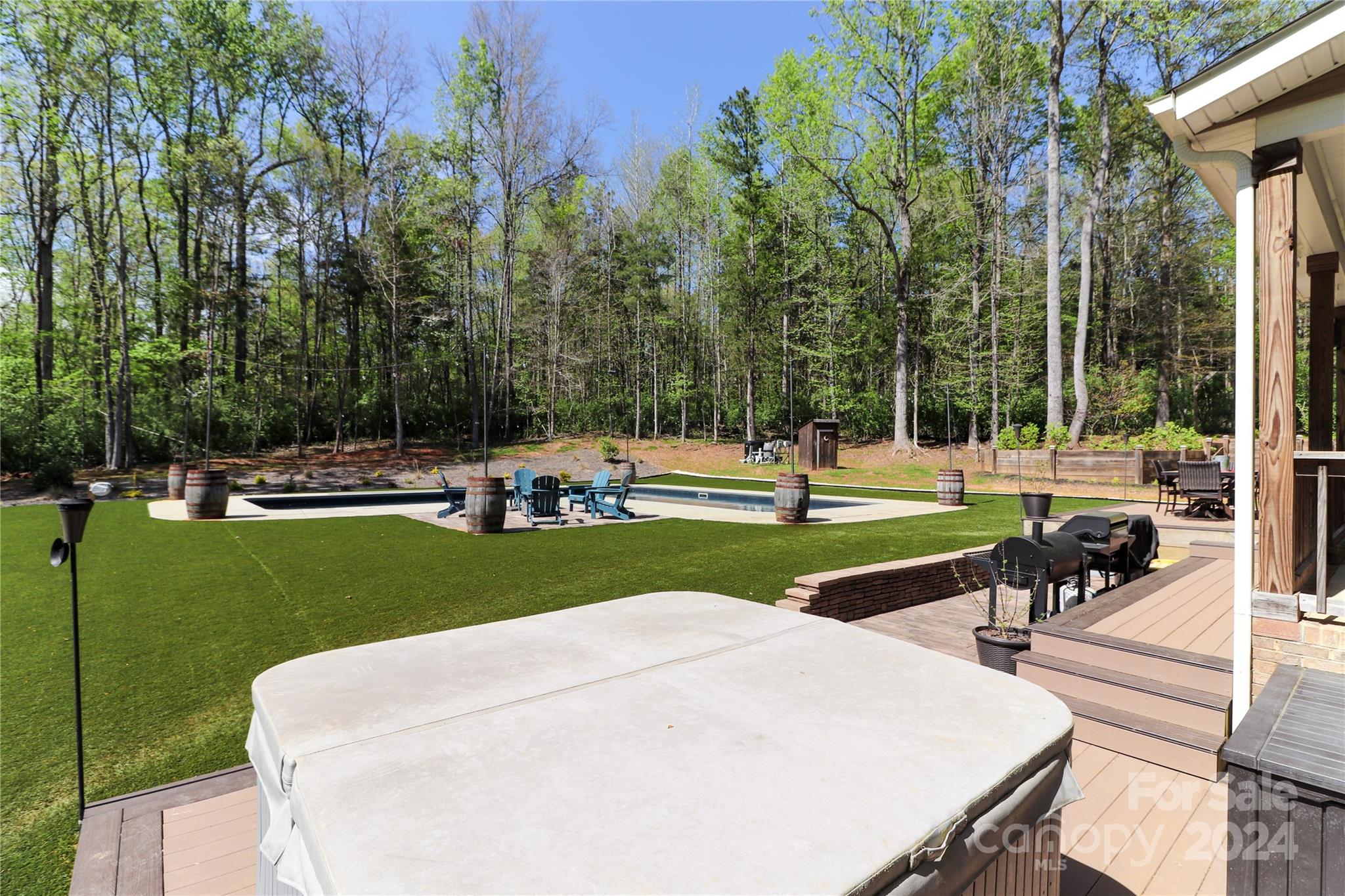 9408 Deer Run Road Waxhaw, NC 28173 - Photo 46 of 47 a view of a park with swings