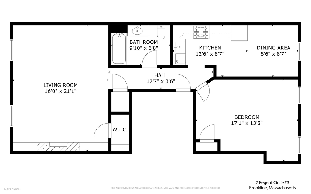 7 Regent Circle, Unit 3 Brookline, MA 02445 - Photo 20 of 22